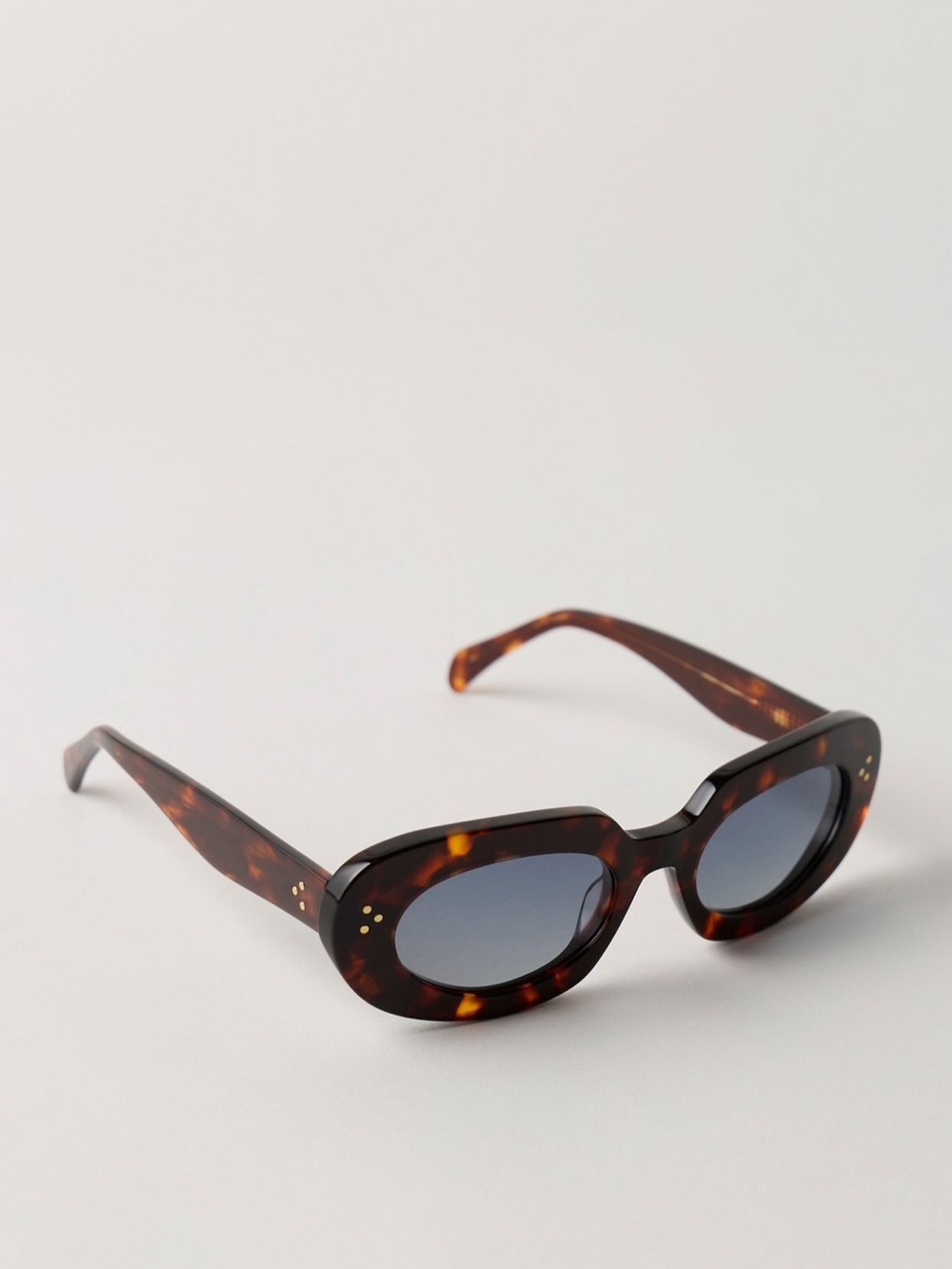 Free People NWT Tortoiseshell Oval Sunglasses 100% UV Protection